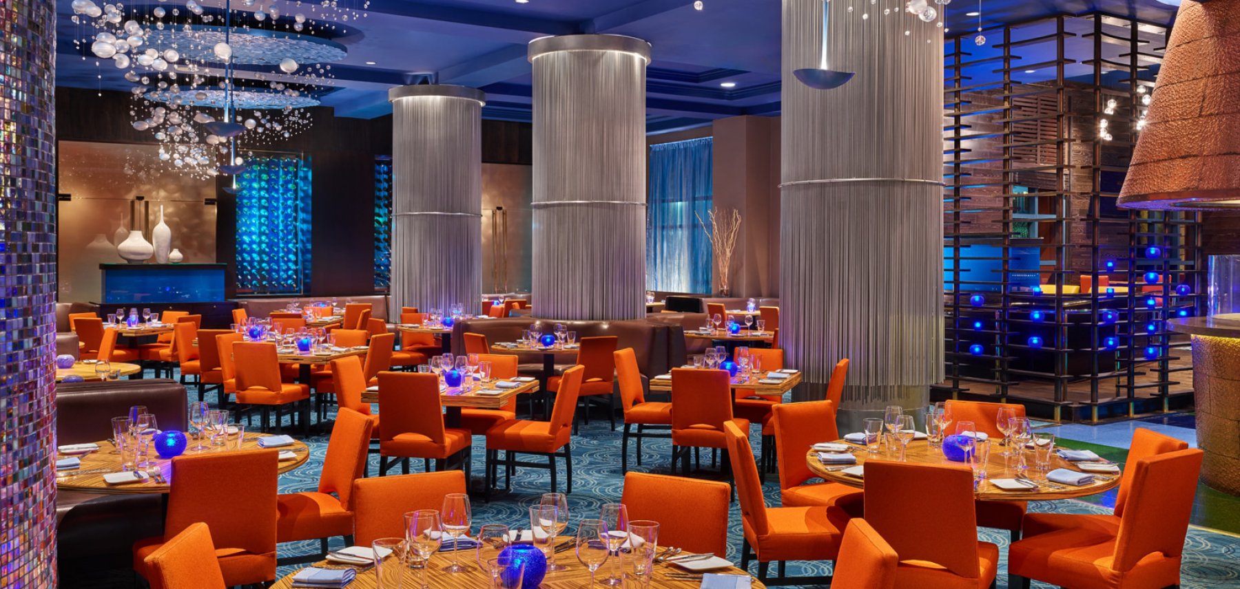 Dining Room with Tables and Chairs