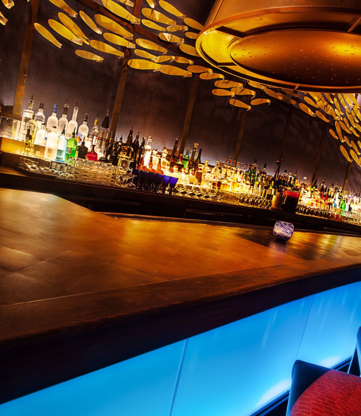 Lounge with Bar and Chairs