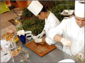 Chefs Preparing Food