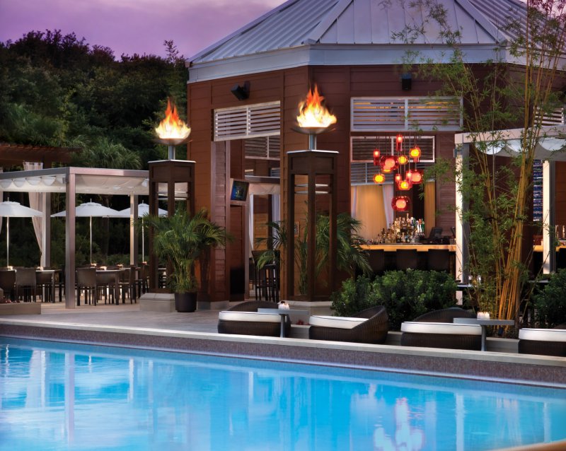 Exterior of the Poolside Bar