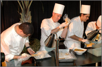 World's Largest Chef's Table Event, Chefs at Work