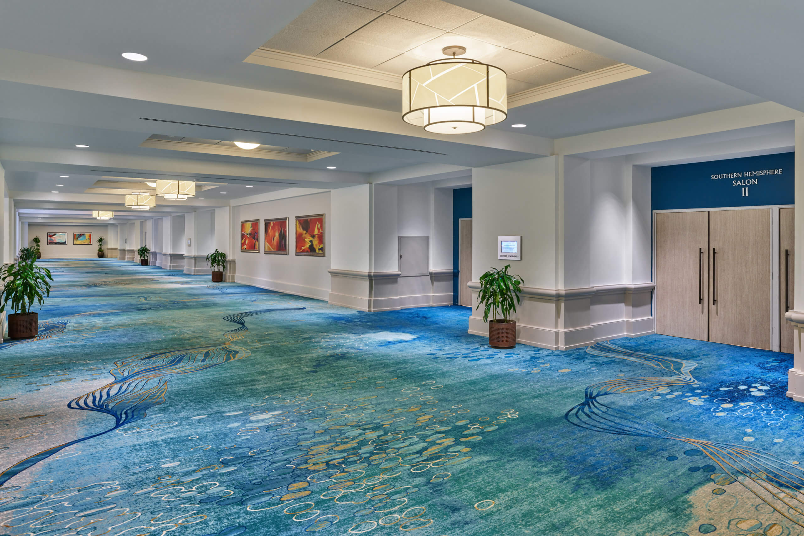 Hemisphere Foyer at the Walt Disney World Dolphin