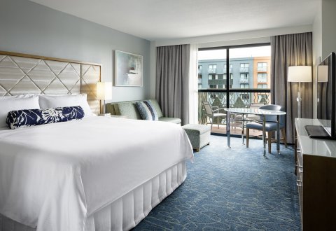 Dolphin Deluxe King With Balcony, Desk, Chairs and Couch