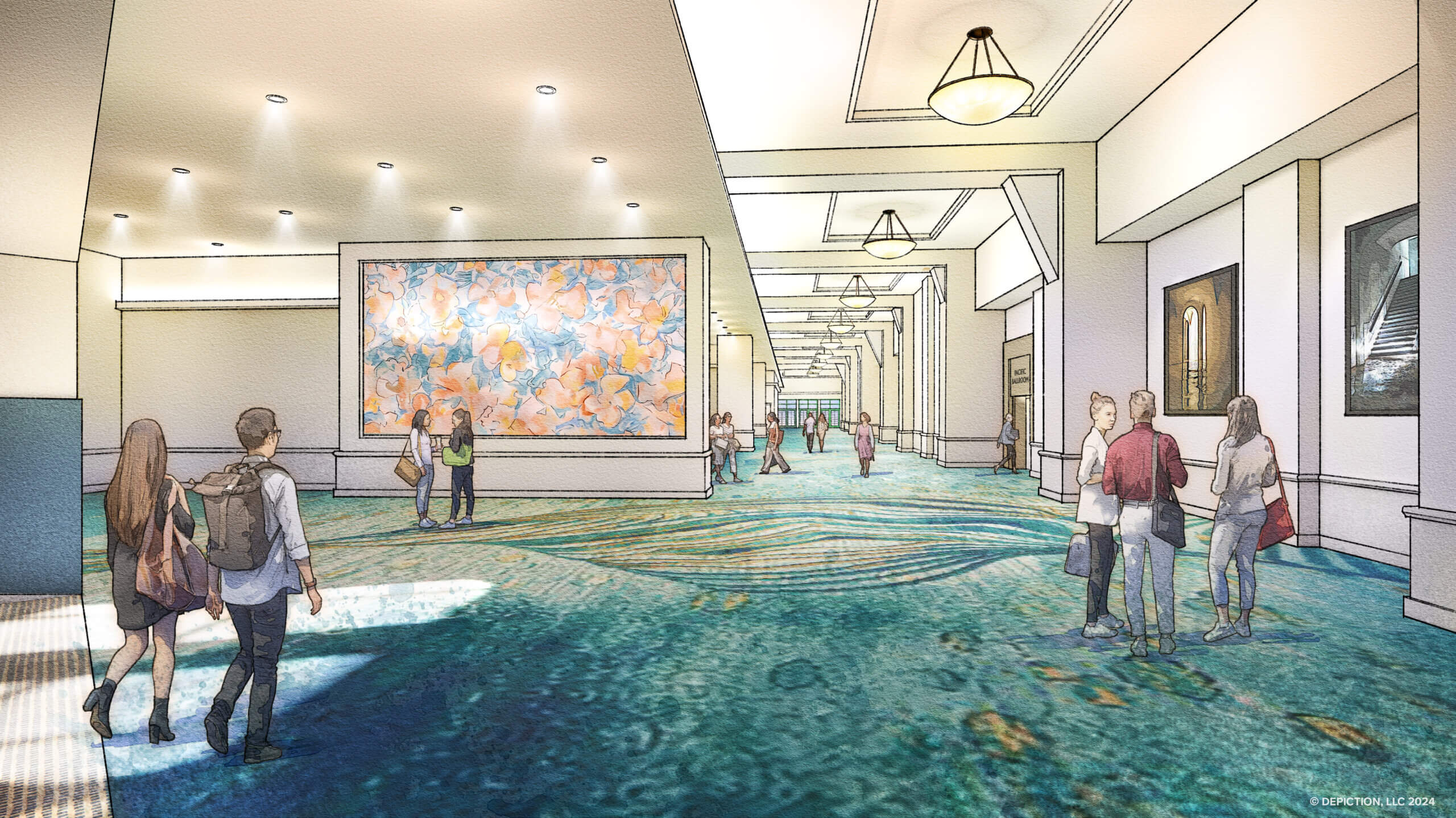 Rendering of the new Dolphin meeting expansion
