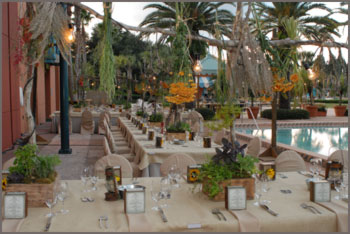 Fall-Smoker Event Tables and Chairs