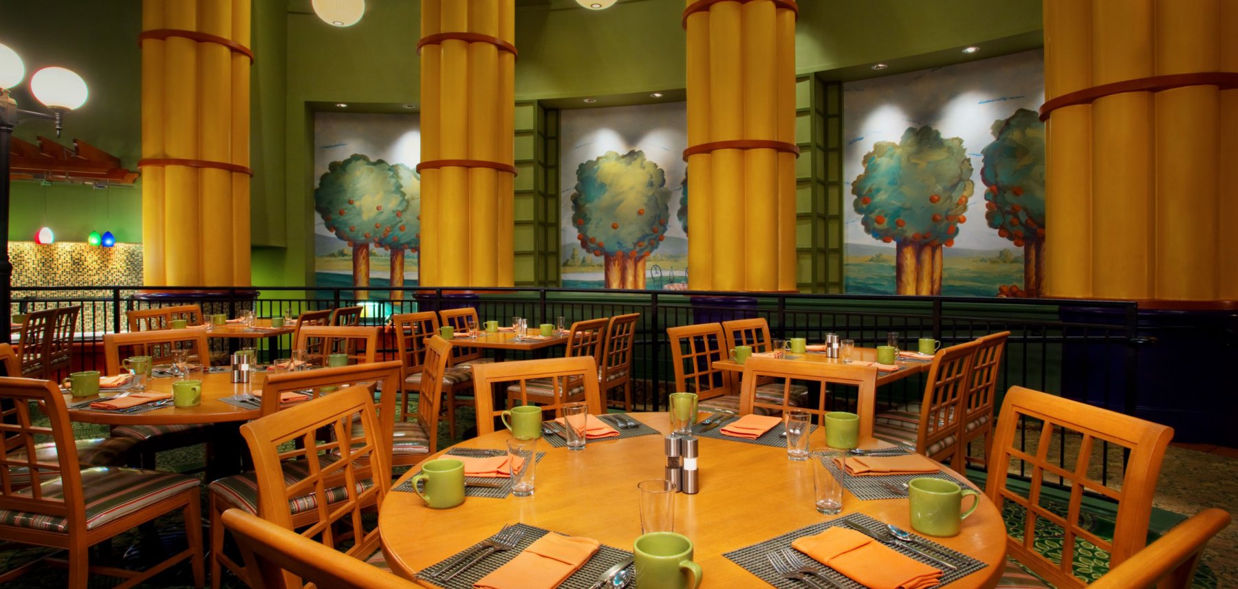 Dining Room with Tables and Chairs