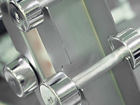 Close Up of a Dumbbell