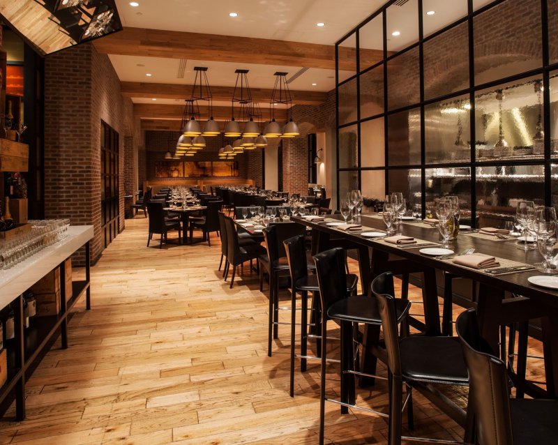 Dining Room with Chairs and Table