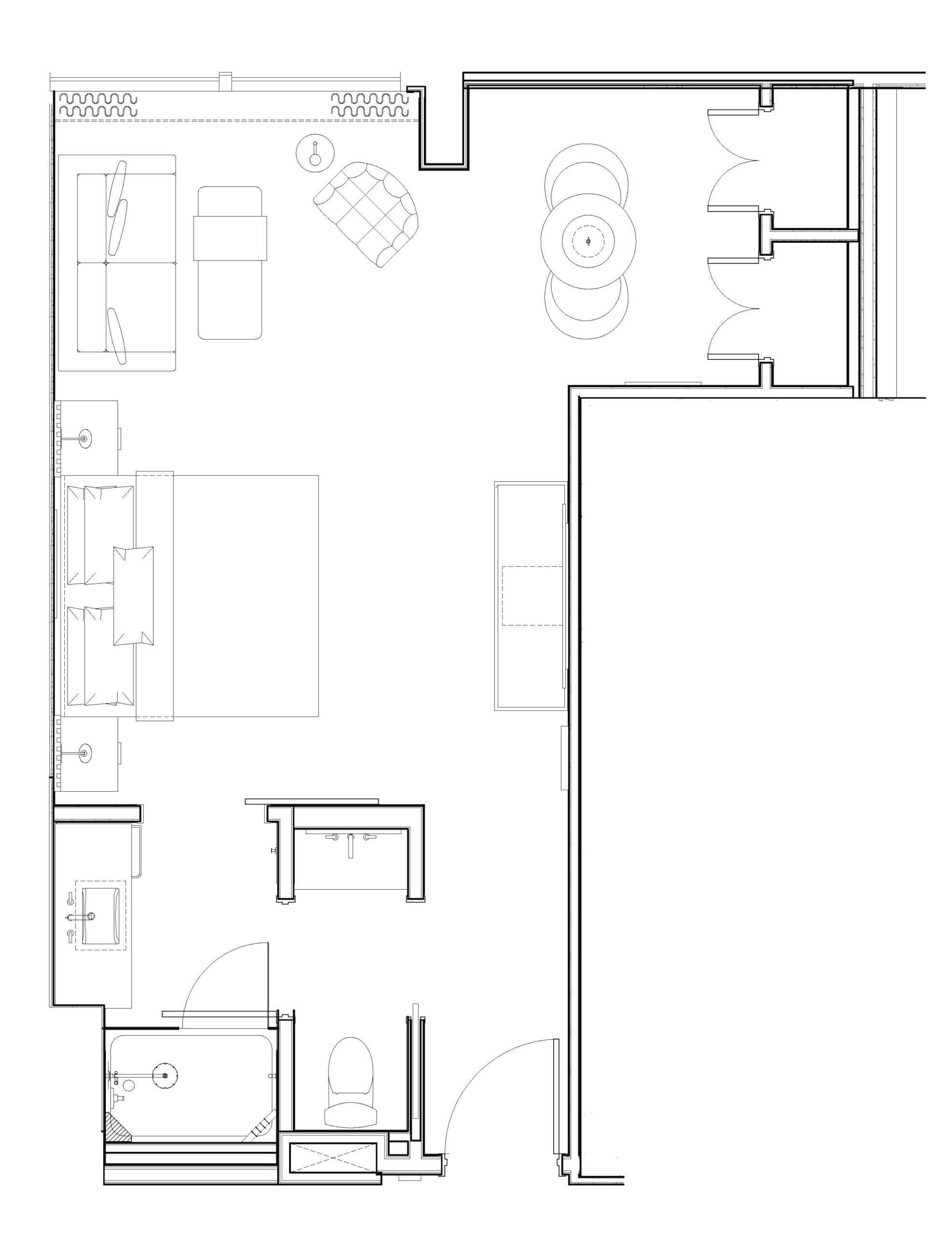 Junior Suite Floorplan