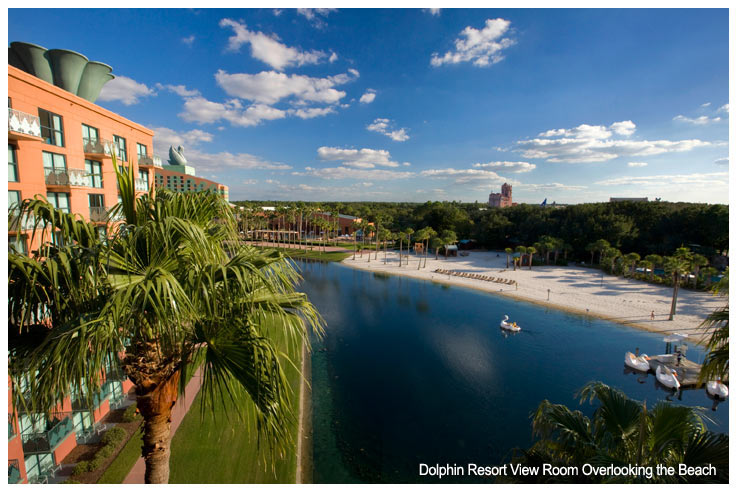 Dolphin Resort View Room Overlooking the Beach