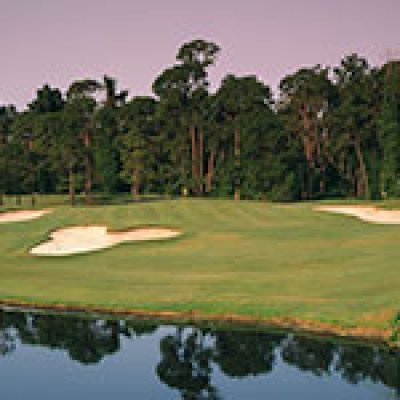 Greens and Lake at Walt Disney World World Championship Golf