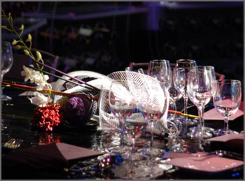 Set Table with Glasses