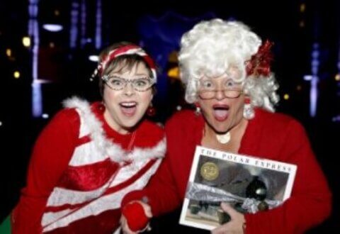 Kandy Kane and Ms. Claus!